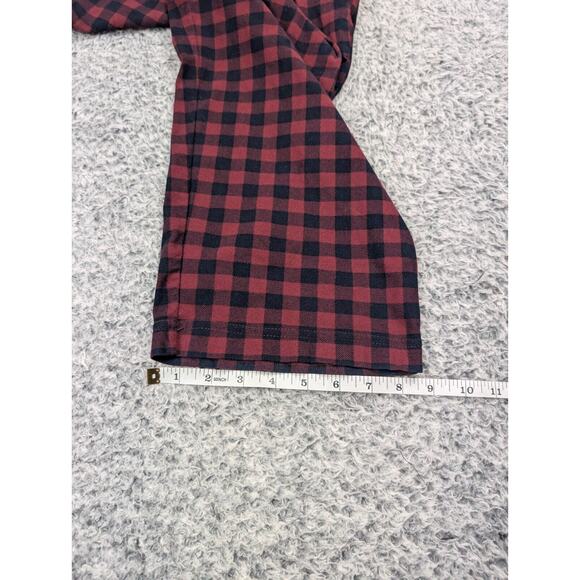 Nautica Pants Men Extra Large Plaid Sleepwear Pajama Drawstring Flannel Lounge - Picture 8 of 9